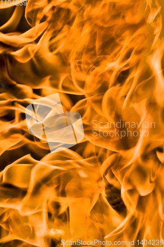 Image of orange flames