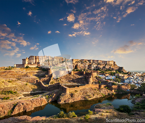 Image of Mehrangarh Fort, Jodhpur, Rajasthan, India