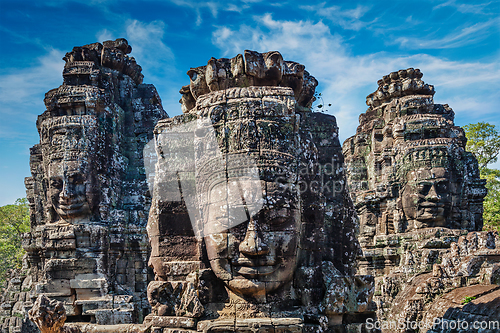 Image of Faces of Bayon temple, Angkor, Cambodia