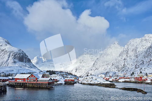 Image of "A" village on Lofoten Islands, Norway