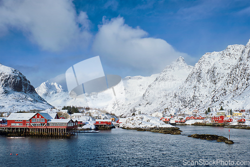 Image of "A" village on Lofoten Islands, Norway