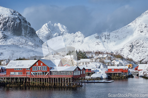 Image of "A" village on Lofoten Islands, Norway