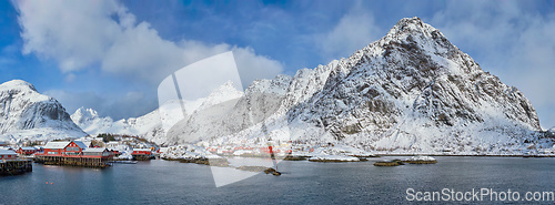 Image of "A" village on Lofoten Islands, Norway