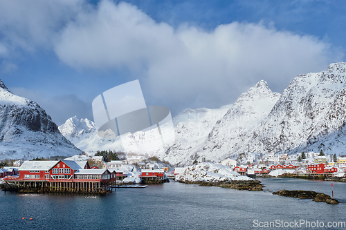 Image of "A" village on Lofoten Islands, Norway