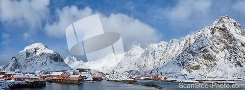 Image of "A" village on Lofoten Islands, Norway