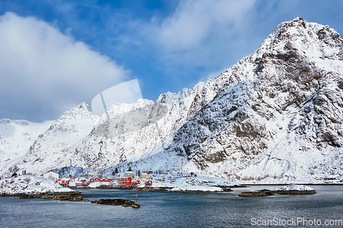 Image of "A" village on Lofoten Islands, Norway