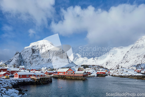 Image of "A" village on Lofoten Islands, Norway