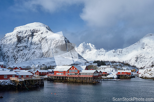 Image of "A" village on Lofoten Islands, Norway