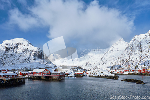 Image of "A" village on Lofoten Islands, Norway