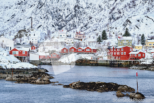 Image of "A" village on Lofoten Islands, Norway