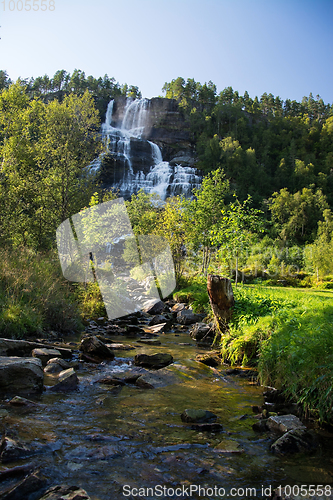 Image of Tvindefossen, Hordaland, Norway