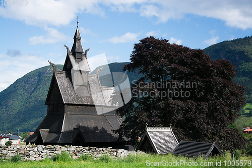 Image of Hopperstad Stave Church, Sogn og Fjordane, Norway