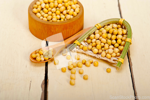 Image of organic soya beans