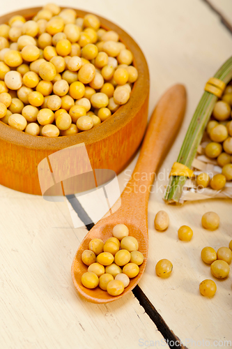 Image of organic soya beans