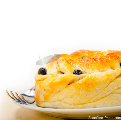 Image of blueberry bread cake dessert