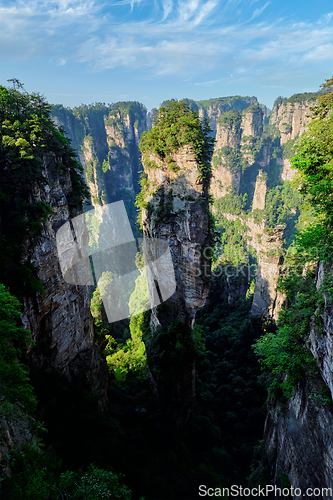 Image of Zhangjiajie mountains, China