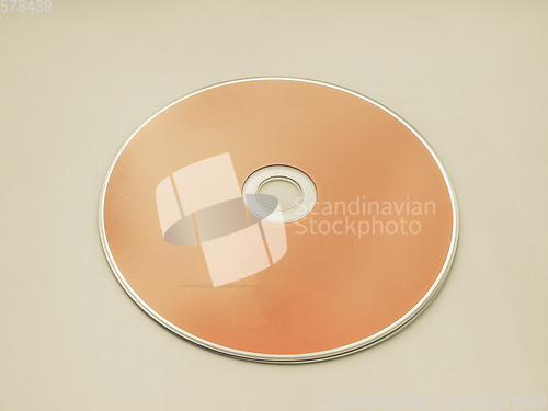 Image of Vintage looking CD or DVD