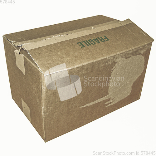 Image of Vintage looking Parcel