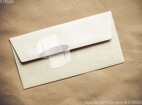 Image of Vintage looking Letter envelope