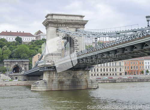 Image of Chain Bridge in Budapest