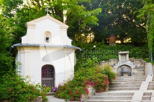 Image of Chapel and water source pavilion in Stary Sacz