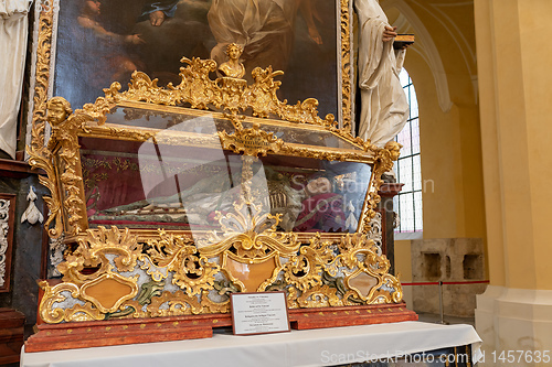 Image of Cathedral interior Kutna Hora. Czech Republic