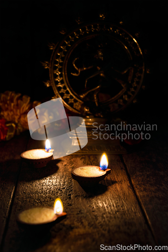 Image of Diwali lights, India