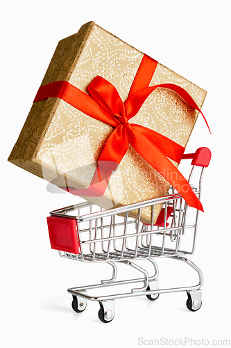 Image of Gift shopping concept