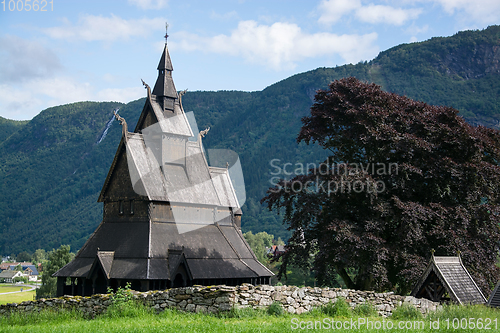 Image of Hopperstad Stave Church, Sogn og Fjordane, Norway