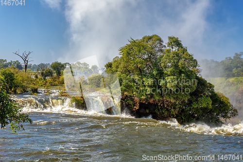 Image of The Victoria falls, Zimbabwe, Africa