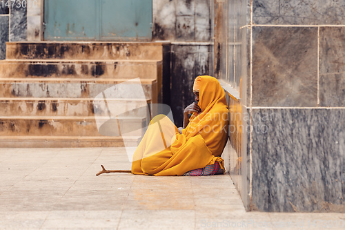 Image of orthodox priest in Axum. Aksum, Ethiopia