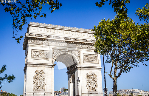 Image of Arc de Triomphe, Paris, France