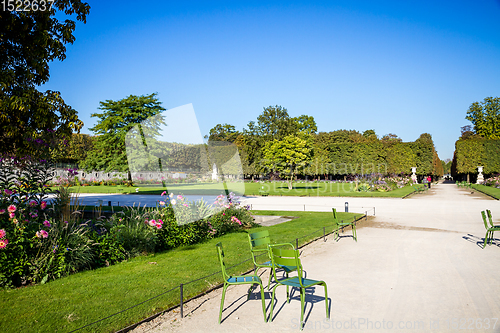 Image of Tuileries Garden, Paris, France