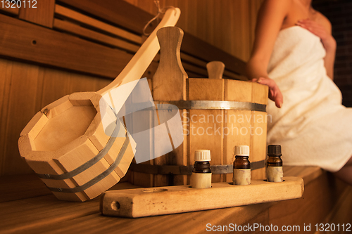 Image of Wooden bath accessories
