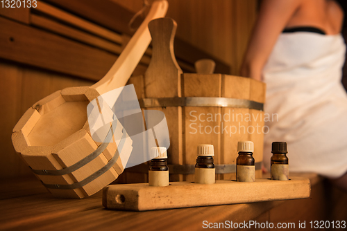 Image of Wooden bath accessories