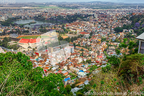 Image of capital of Madagascar. Antananarivo