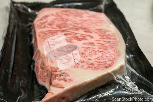 Image of Premium Rare Slices many parts of Wagyu A5 beef with high-marble