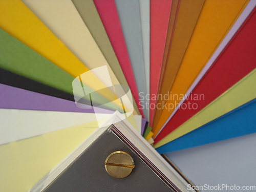 Image of paper colors background