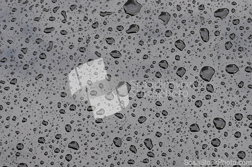 Image of rain on glass