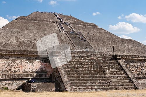 Image of Pyramid of the Sun. Teotihuacan, Mexico