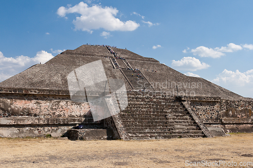 Image of Pyramid of the Sun. Teotihuacan, Mexico