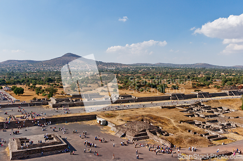 Image of Valley of the Dead. Teotihuacan, Mexico