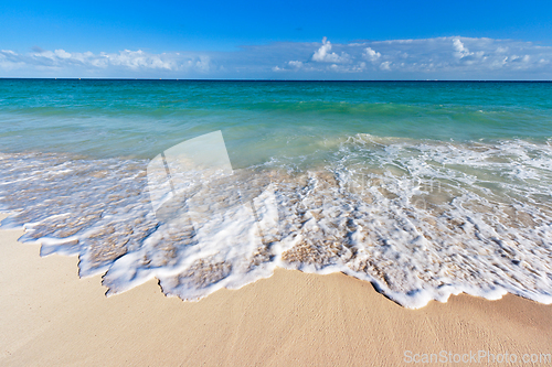 Image of Beautiful beach and sea