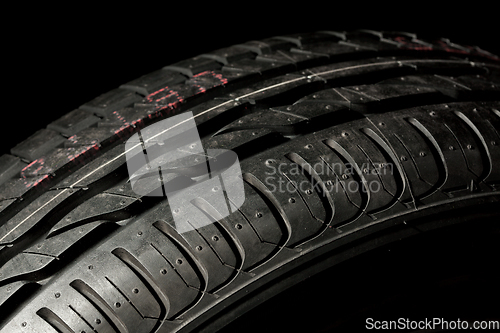 Image of Tire close up