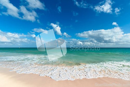 Image of Beautiful beach and sea