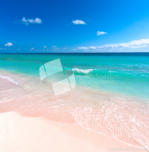 Image of Beautiful beach and sea