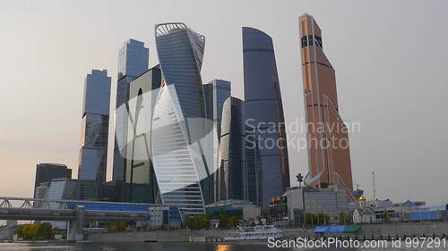 Image of Moscow city (Moscow International Business Center) , Russia