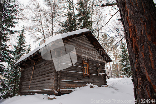 Image of Antique wooden barn house