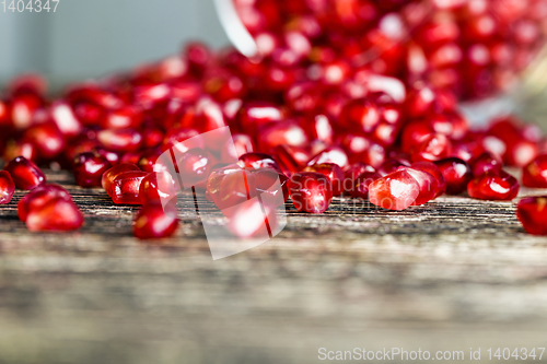 Image of ripe pomegranate