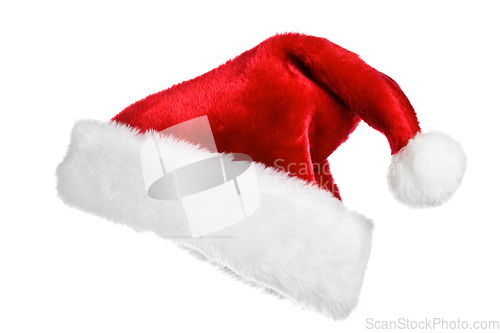 Image of Santa hat isolated on white